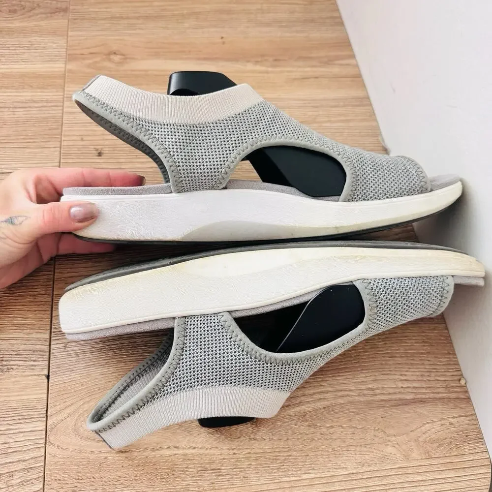 Alegria Qeen Traq Gray Mesh Sandals Women’s Size 11